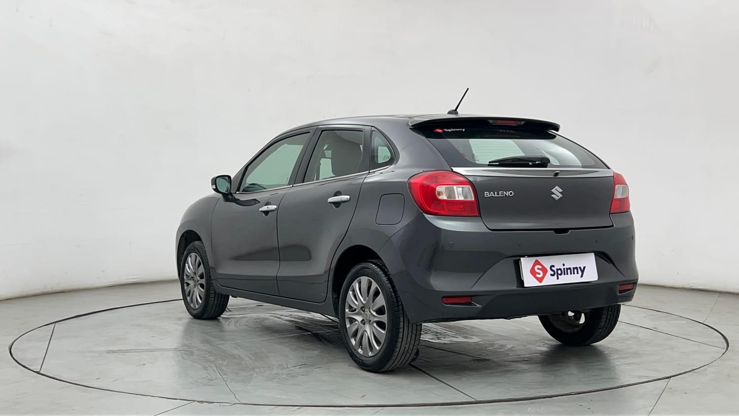 Used 2016 Maruti Suzuki Baleno Zeta 1.2 Petrol Manual exterior LEFT REAR CORNER VIEW