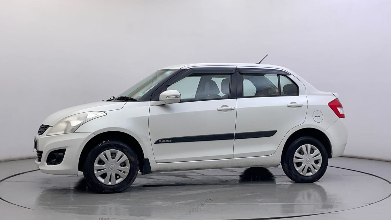 Used 2013 Maruti Suzuki Swift Dzire VXI Petrol Manual exterior LEFT SIDE VIEW