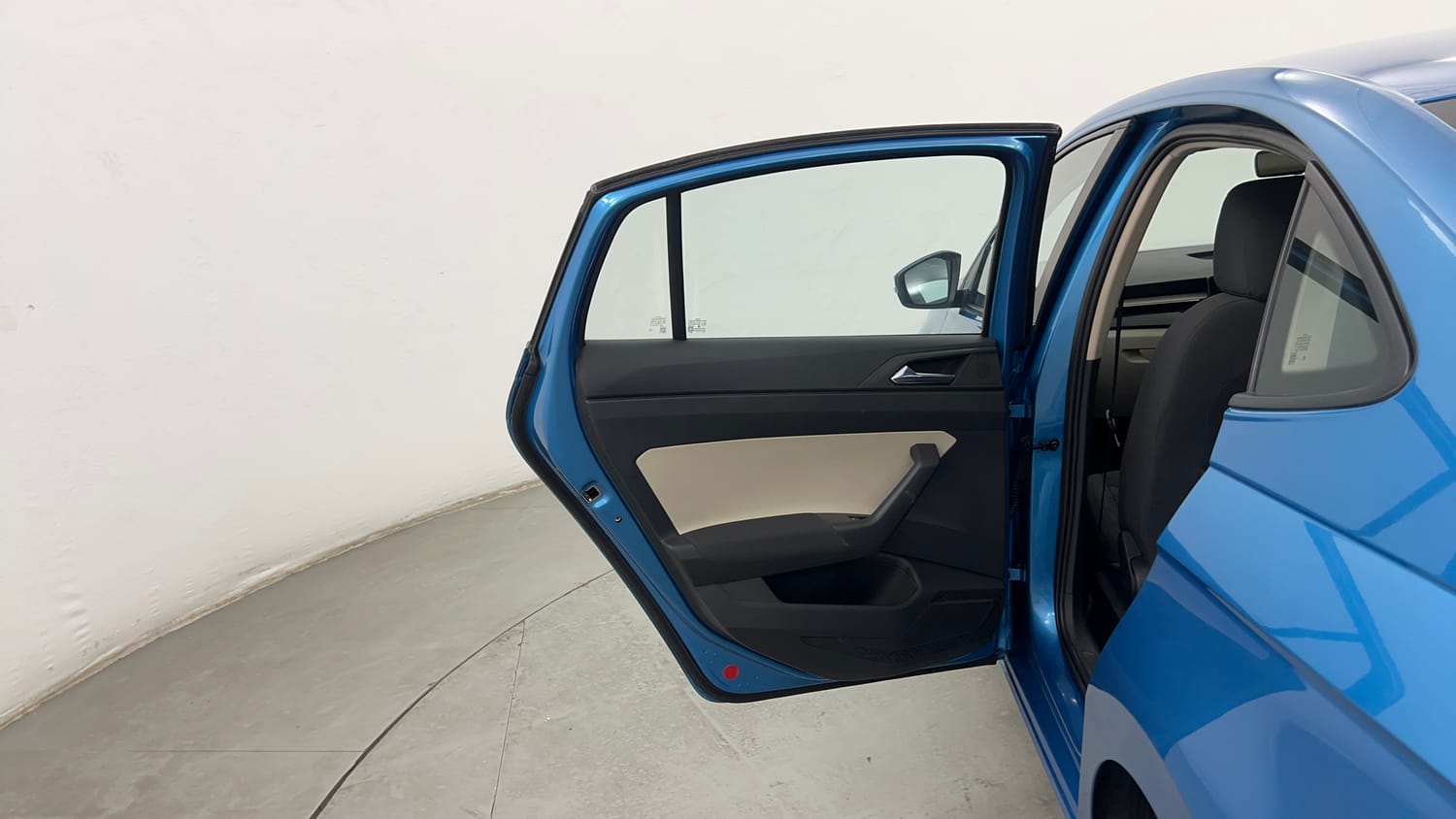 Used 2024 Skoda Slavia Ambition 1.0L TSI AT Petrol Automatic interior LEFT REAR DOOR OPEN VIEW