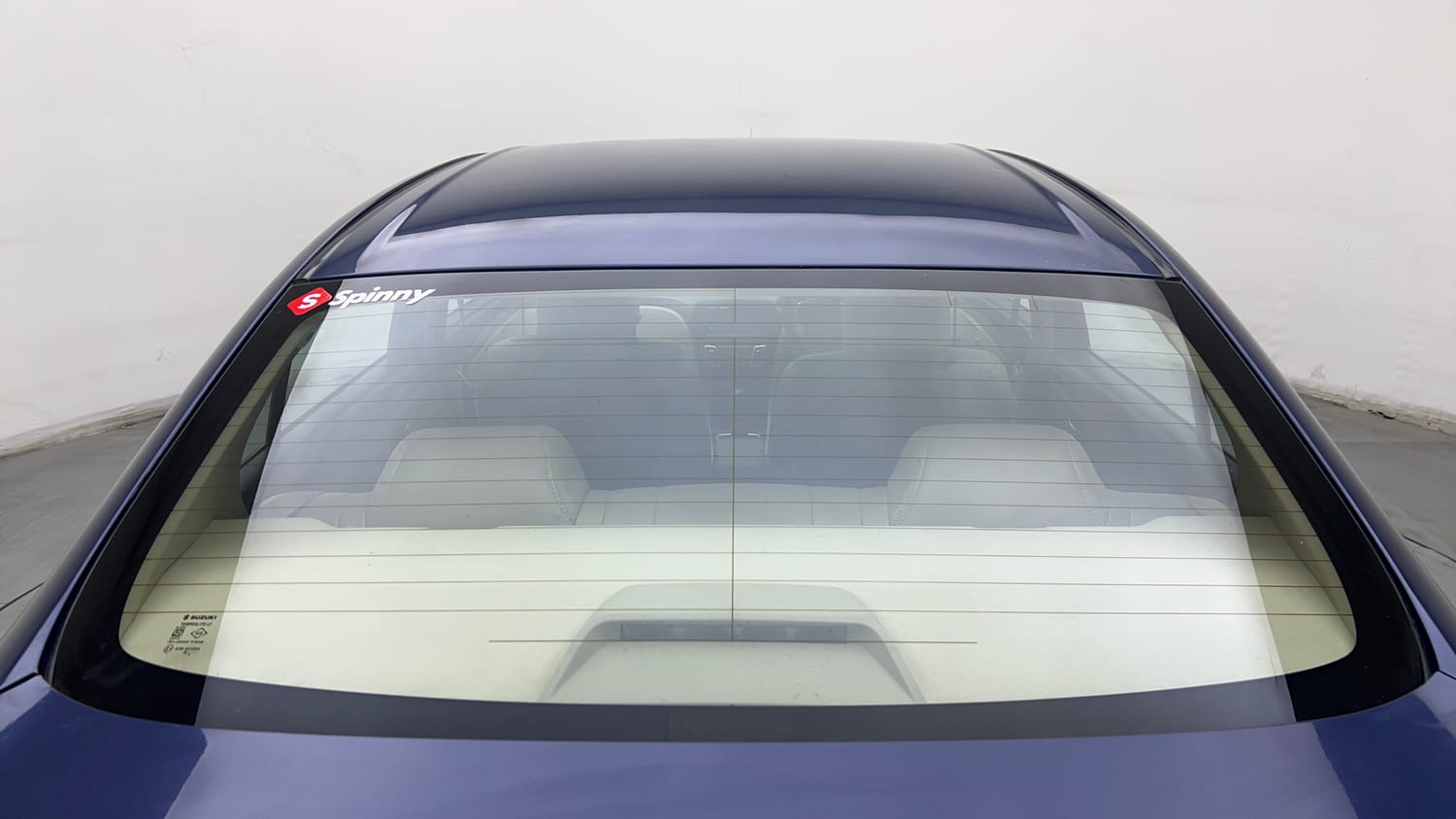 Used 2018 Maruti Suzuki Ciaz Delta Hybrid 1.5 AT Petrol Automatic exterior BACK WINDSHIELD VIEW