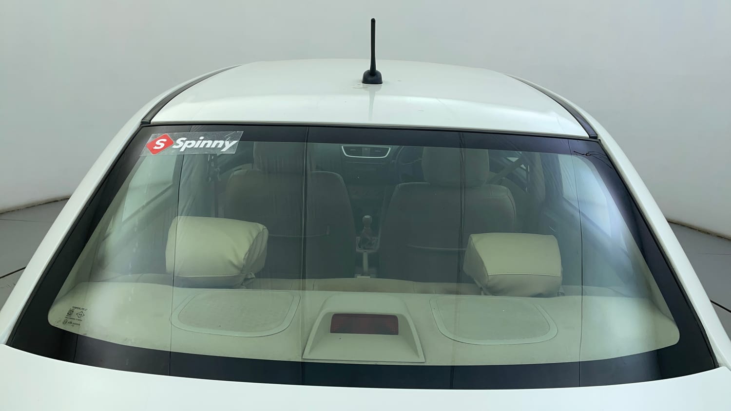 Used 2013 Maruti Suzuki Swift Dzire VXI Petrol Manual exterior BACK WINDSHIELD VIEW