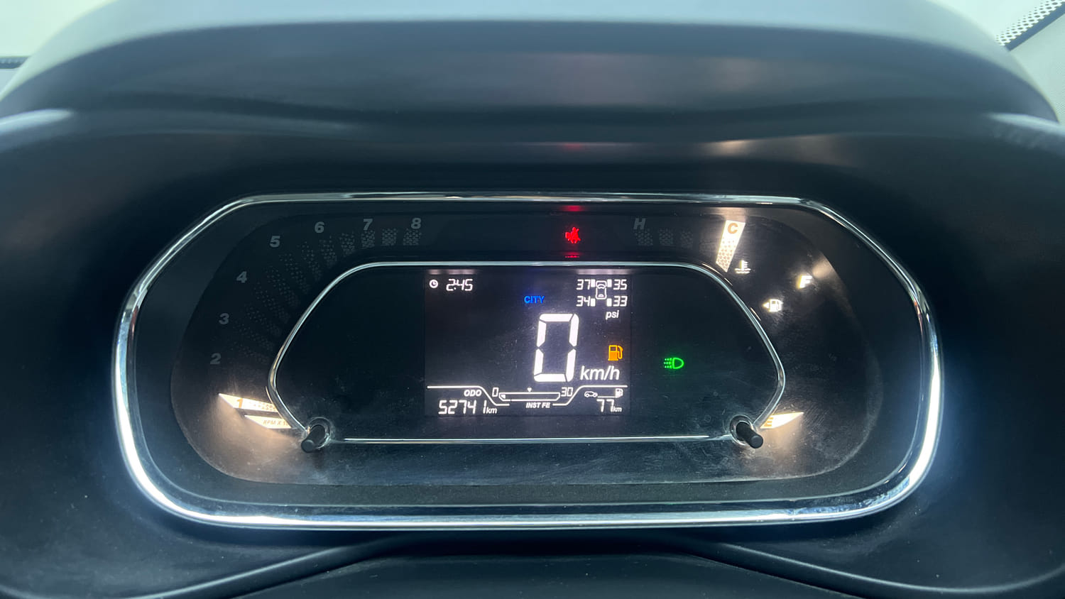 Used 2023 Tata Nexon XZ Plus (L) Petrol Manual interior CLUSTERMETER VIEW