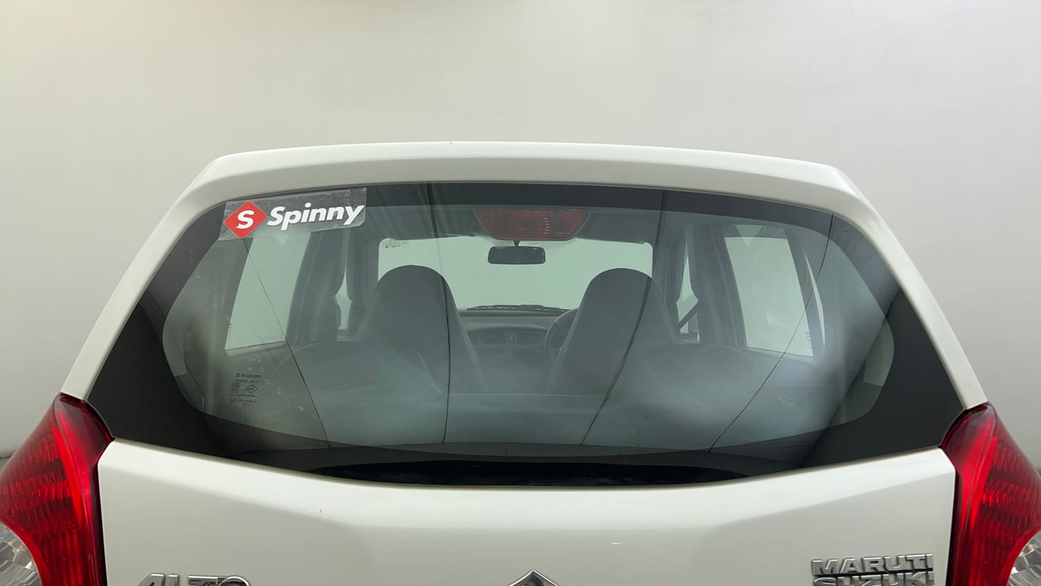 Used 2019 Maruti Suzuki Alto 800 LXi Petrol Manual exterior BACK WINDSHIELD VIEW