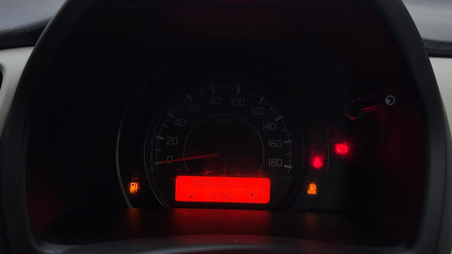 Used 2024 Maruti Suzuki Wagon R VXI 1.0 CNG Cng Manual interior CLUSTERMETER VIEW