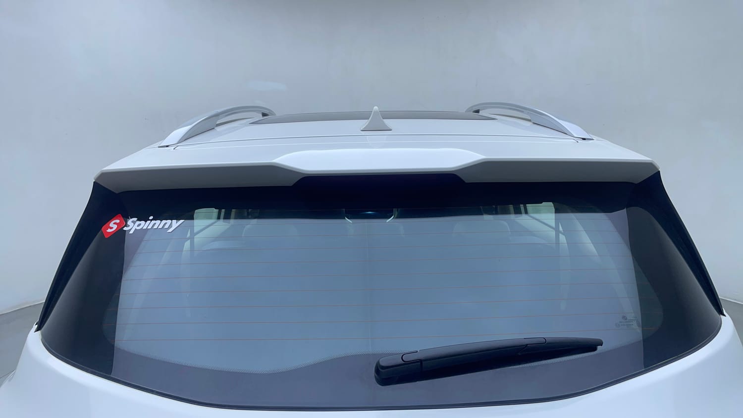 Used 2022 MG Motors Hector Sharp 1.5 Petrol CVT Petrol Automatic exterior BACK WINDSHIELD VIEW