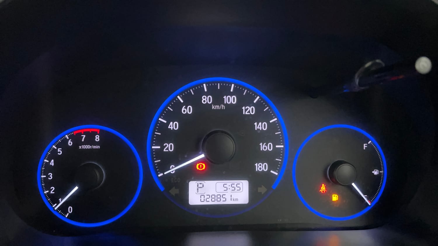 Used 2017 Honda Brio VX AT Petrol Automatic interior CLUSTERMETER VIEW