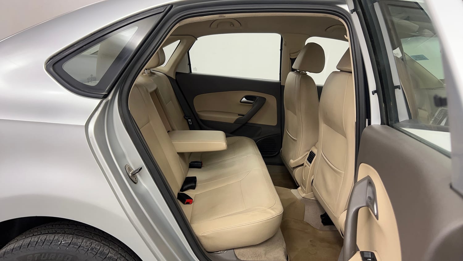 Used 2016 Volkswagen Vento Highline 1.2 (P) AT Petrol Automatic interior RIGHT SIDE REAR DOOR CABIN VIEW