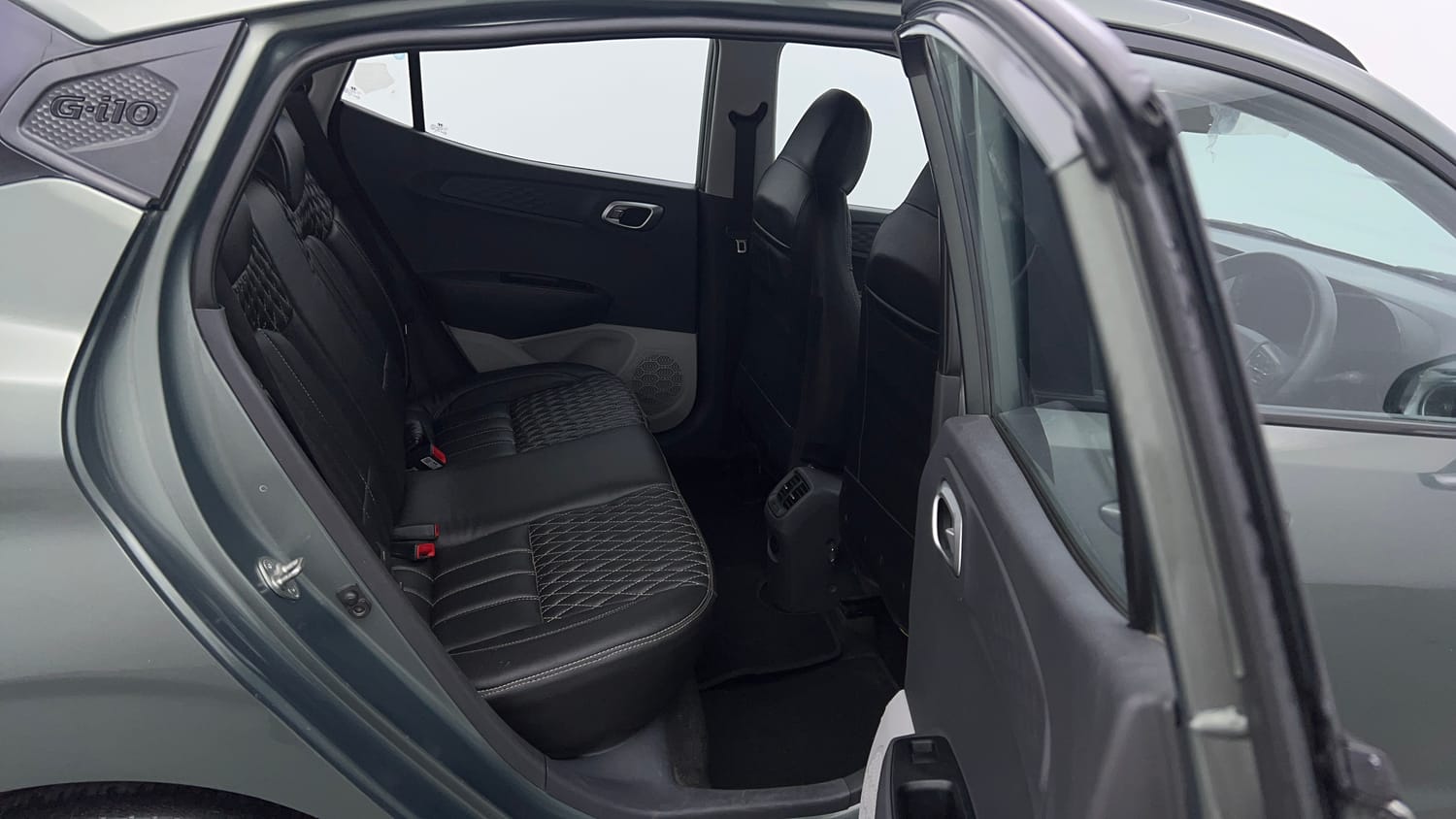 Used 2023 Hyundai Grand i10 Nios Sportz 1.2 Kappa VTVT Petrol Manual interior RIGHT SIDE REAR DOOR CABIN VIEW