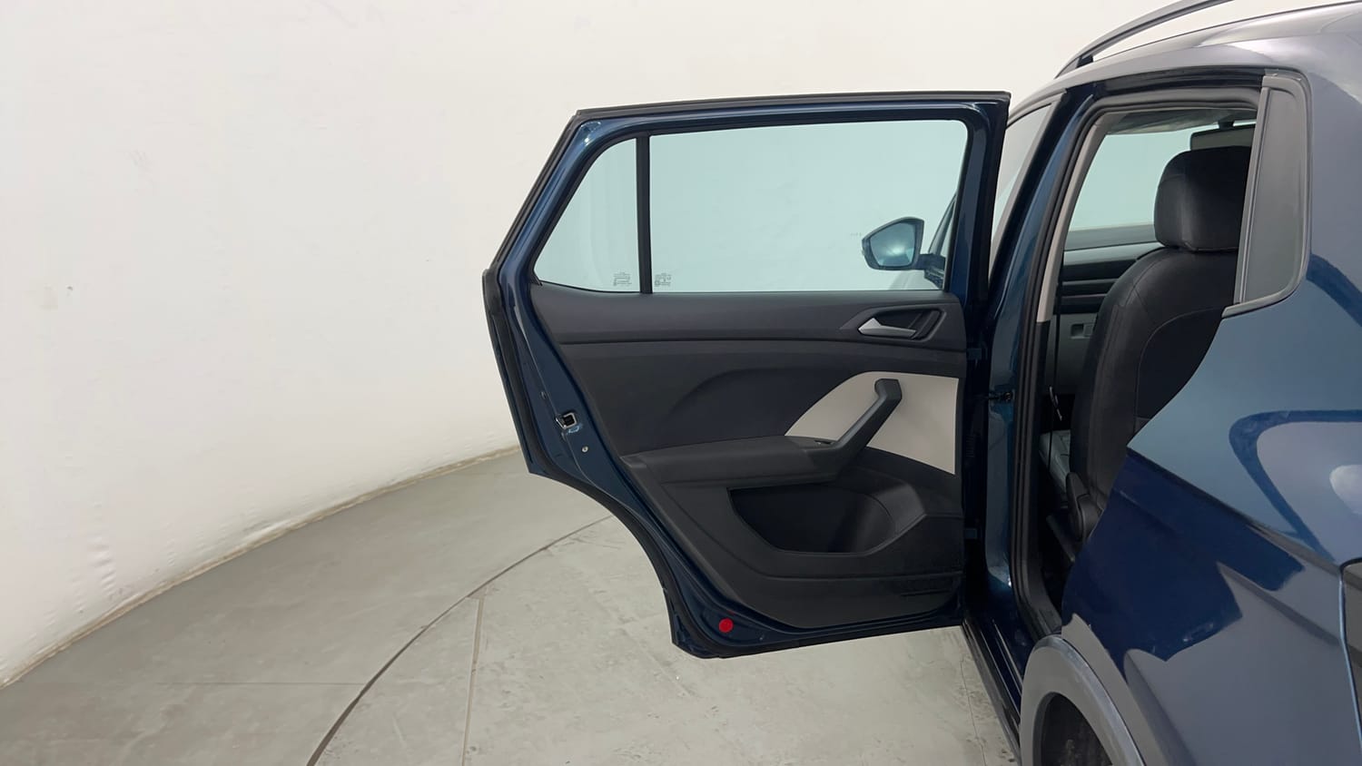 Used 2025 Volkswagen Taigun Highline 1.0 TSI MT Petrol Manual interior LEFT REAR DOOR OPEN VIEW