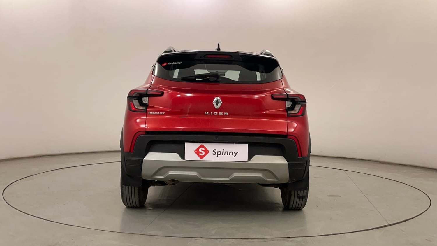 Used 2022 Renault Kiger RXT (O) MT Dual Tone Petrol Manual exterior BACK VIEW