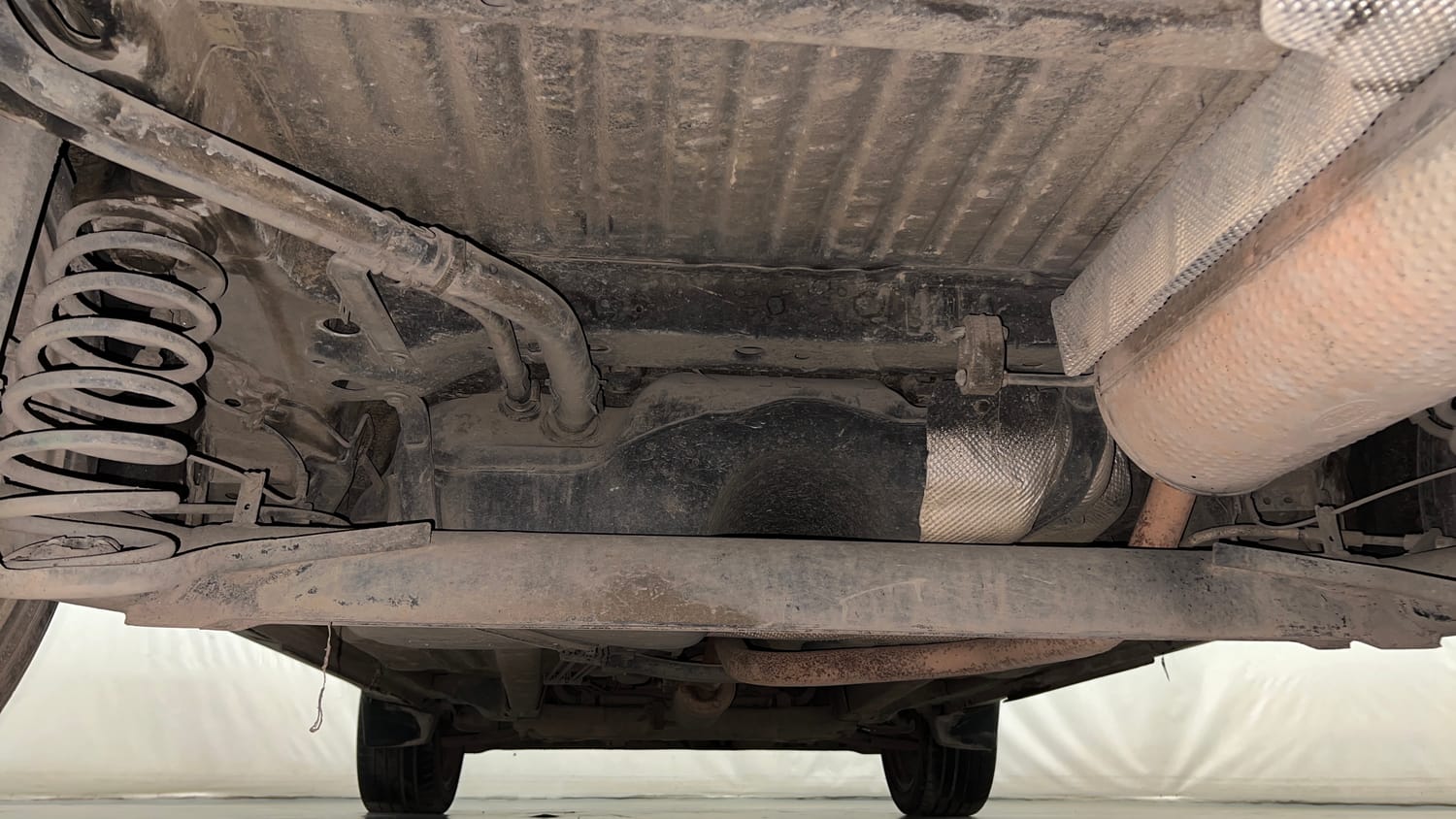 Used 2018 Ford EcoSport Titanium + 1.5L Ti-VCT AT Petrol Automatic extra REAR UNDERBODY VIEW (TAKEN FROM REAR)