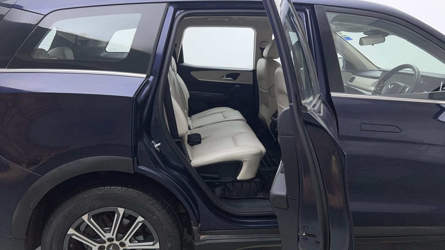 Used 2022 Mahindra XUV700 AX 7 Petrol MT 7 STR Petrol Manual interior RIGHT SIDE REAR DOOR CABIN VIEW