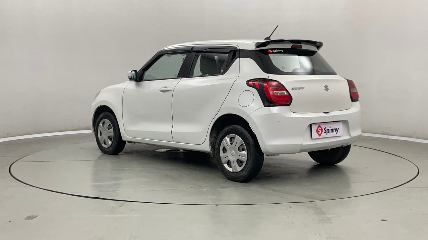 Used 2023 Maruti Suzuki Swift VXi Petrol Manual exterior LEFT REAR CORNER VIEW