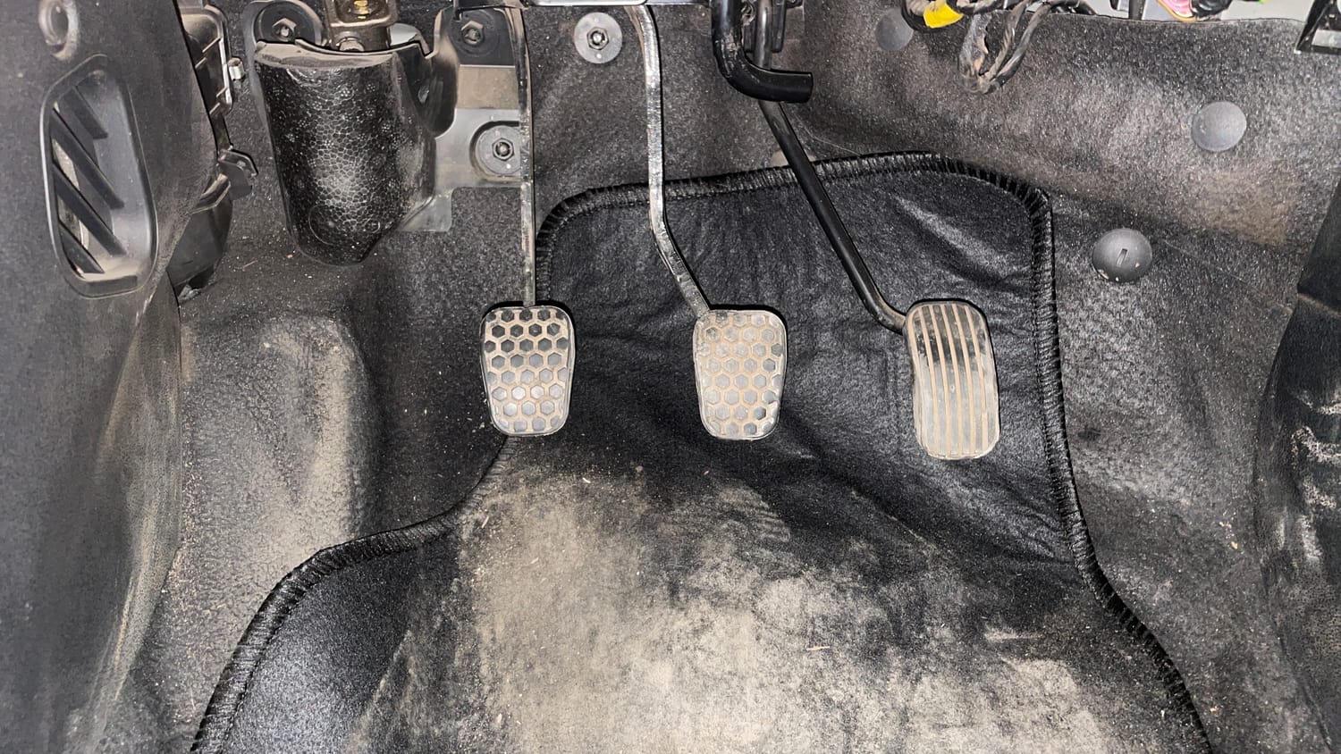 Used 2023 Tata Tiago XZ Plus Petrol Manual interior PEDALS VIEW
