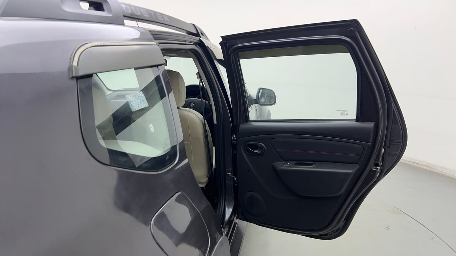 Used 2018 Renault Duster RXS CVT Petrol Automatic interior RIGHT REAR DOOR OPEN VIEW