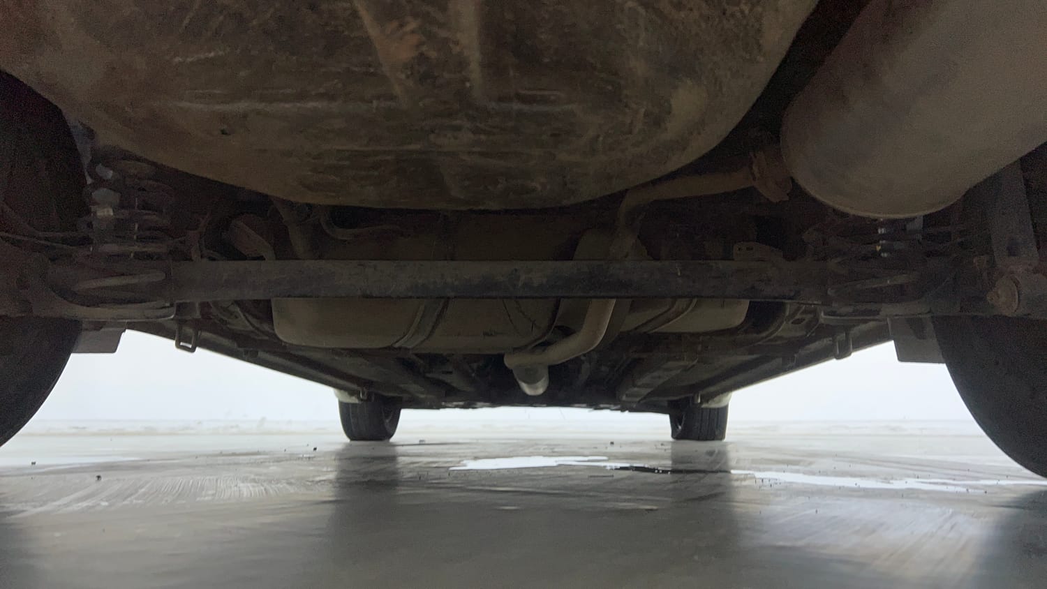 Used 2024 Maruti Suzuki Ciaz Sigma 1.5 Petrol Manual extra REAR UNDERBODY VIEW (TAKEN FROM REAR)