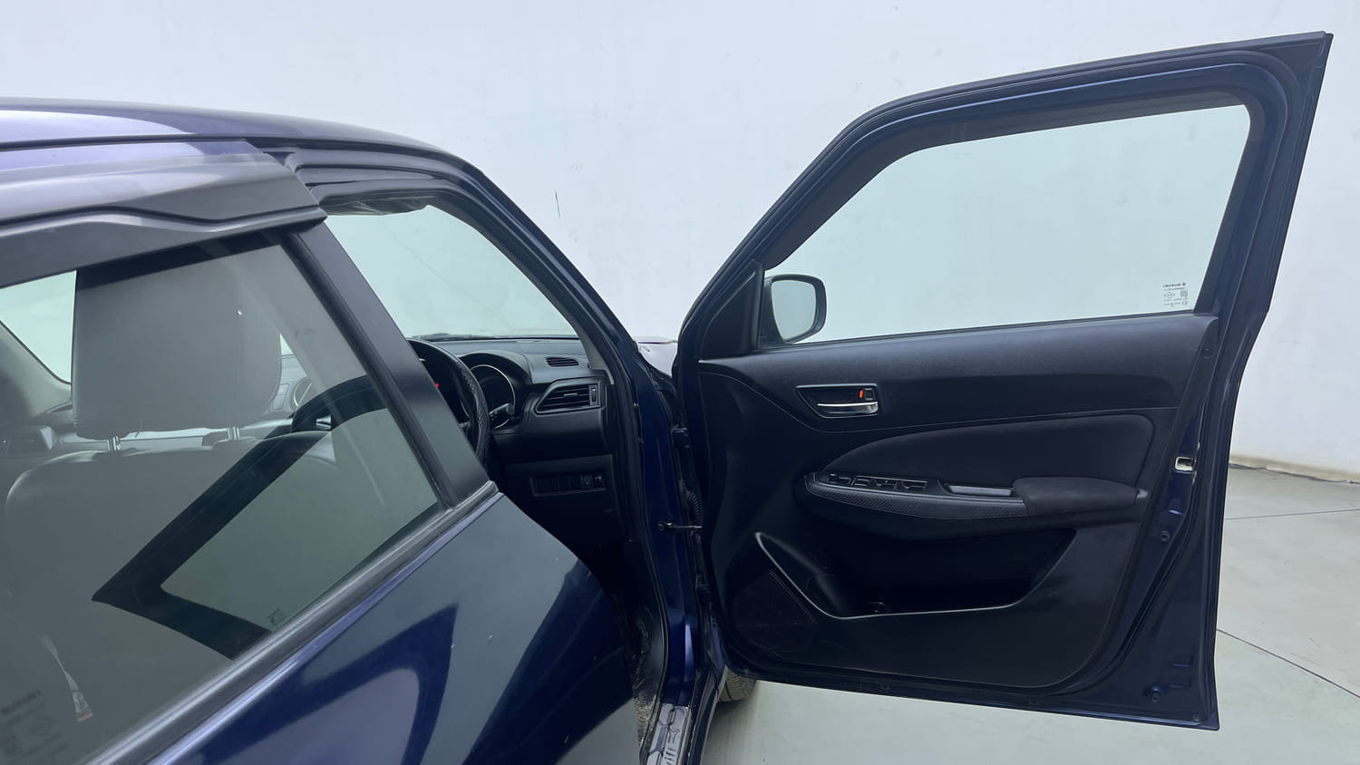 Used 2018 Maruti Suzuki Swift VXi AMT Petrol Automatic interior RIGHT FRONT DOOR OPEN VIEW