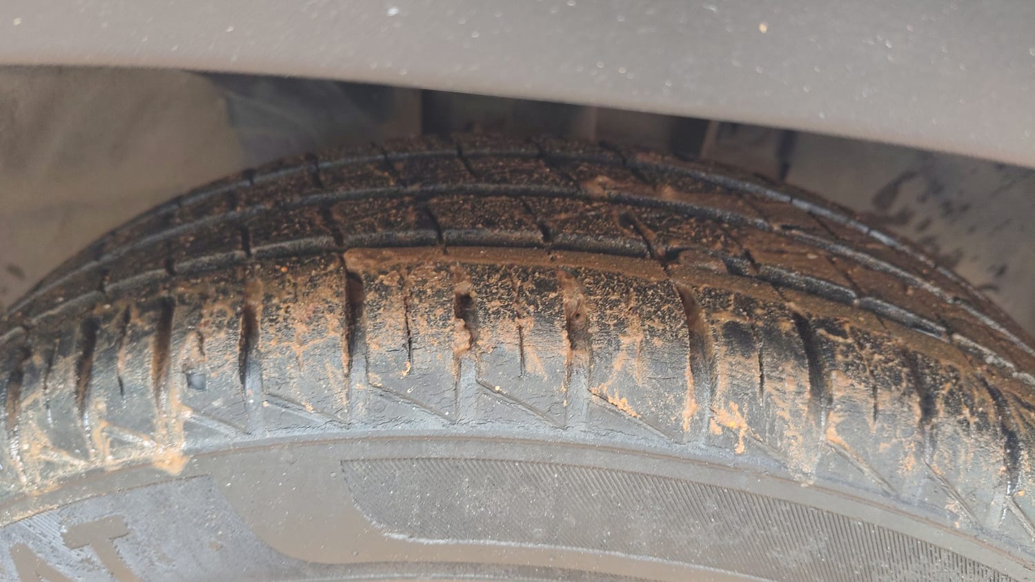 Used 2020 Renault Kwid RXT Petrol Manual tyres RIGHT FRONT TYRE TREAD VIEW