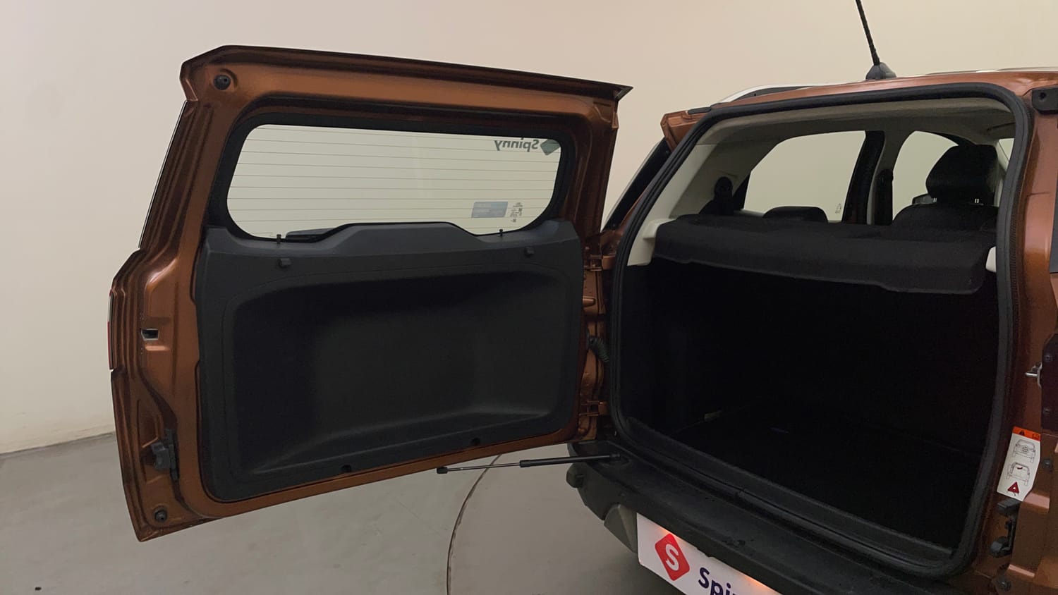 Used 2021 Ford EcoSport Titanium 1.5L TDCi Diesel Manual interior DICKY DOOR OPEN VIEW