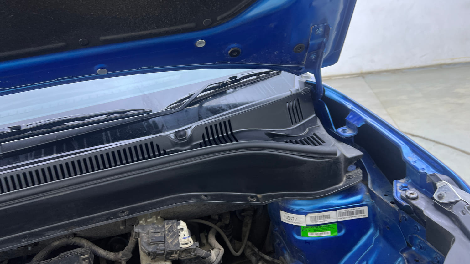 Used 2022 Tata Punch Creative Dual Tone AMT Petrol Automatic engine ENGINE LEFT SIDE VIEW