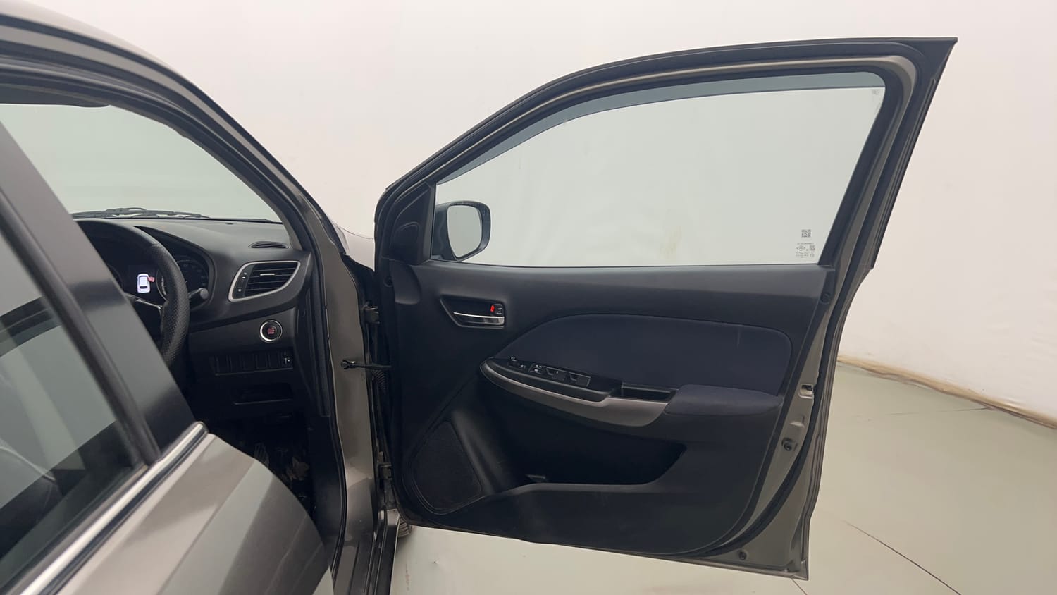 Used 2020 Toyota Glanza G CVT Petrol Automatic interior RIGHT FRONT DOOR OPEN VIEW