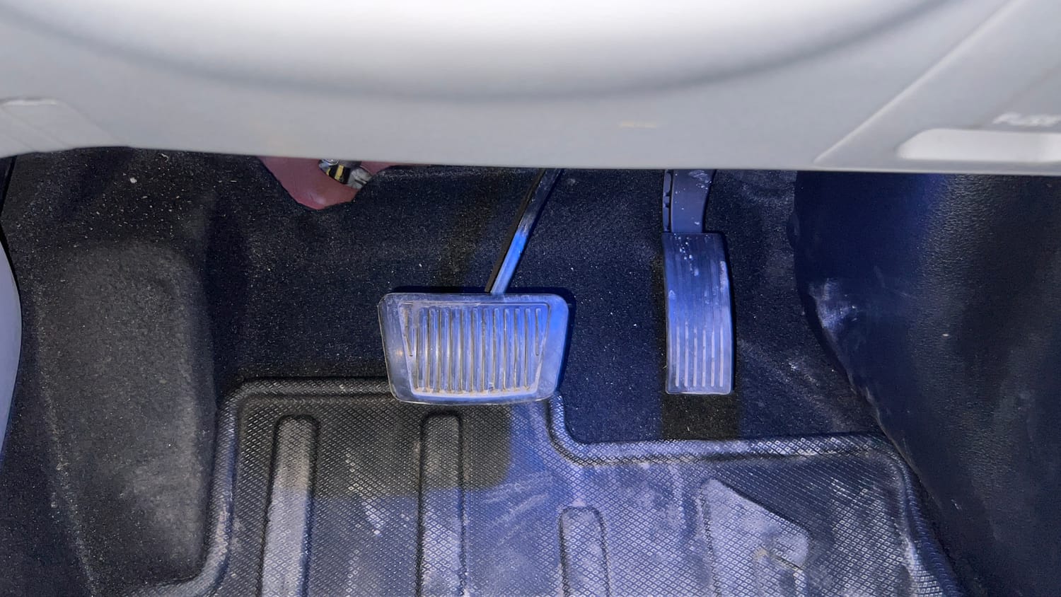 Used 2024 Hyundai New i20 Asta (O) 1.2 IVT Petrol Automatic interior PEDALS VIEW