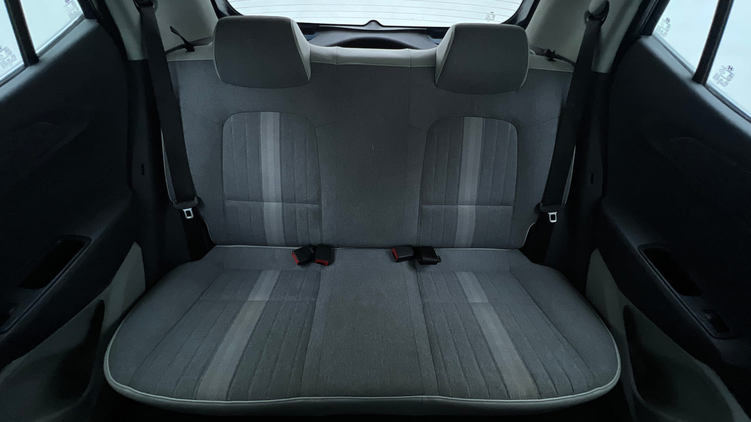 Used 2020 Hyundai Grand i10 Nios Sportz AMT 1.2 Kappa VTVT Petrol Automatic interior REAR SEAT CONDITION VIEW