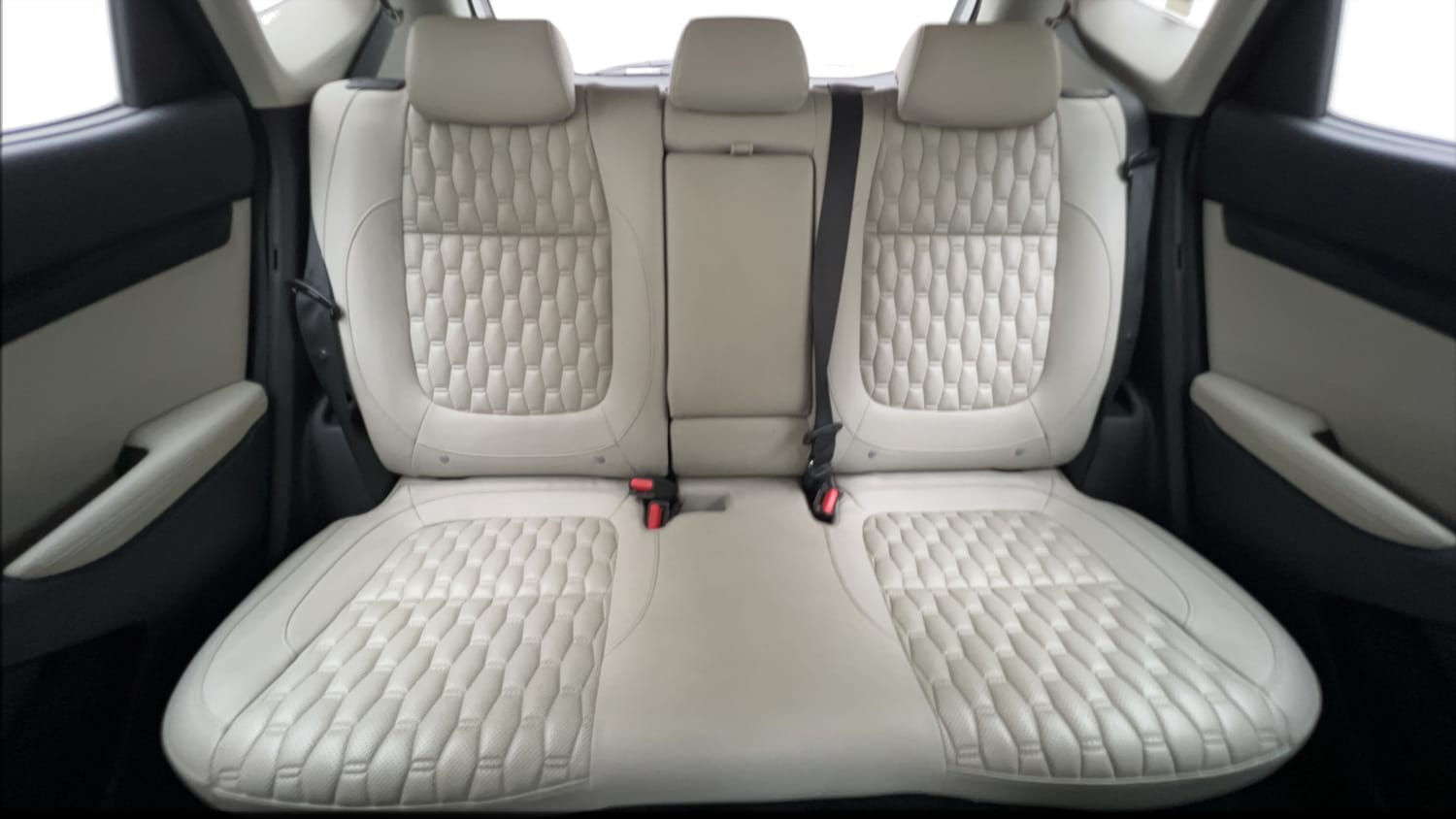 Used 2023 kia Seltos HTX 1.5 Petrol IVT Petrol Automatic interior REAR SEAT CONDITION VIEW