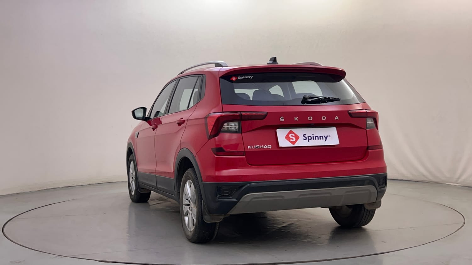 Used 2024 Skoda Kushaq Ambition 1.0 TSI AT Petrol Automatic exterior LEFT REAR CORNER VIEW