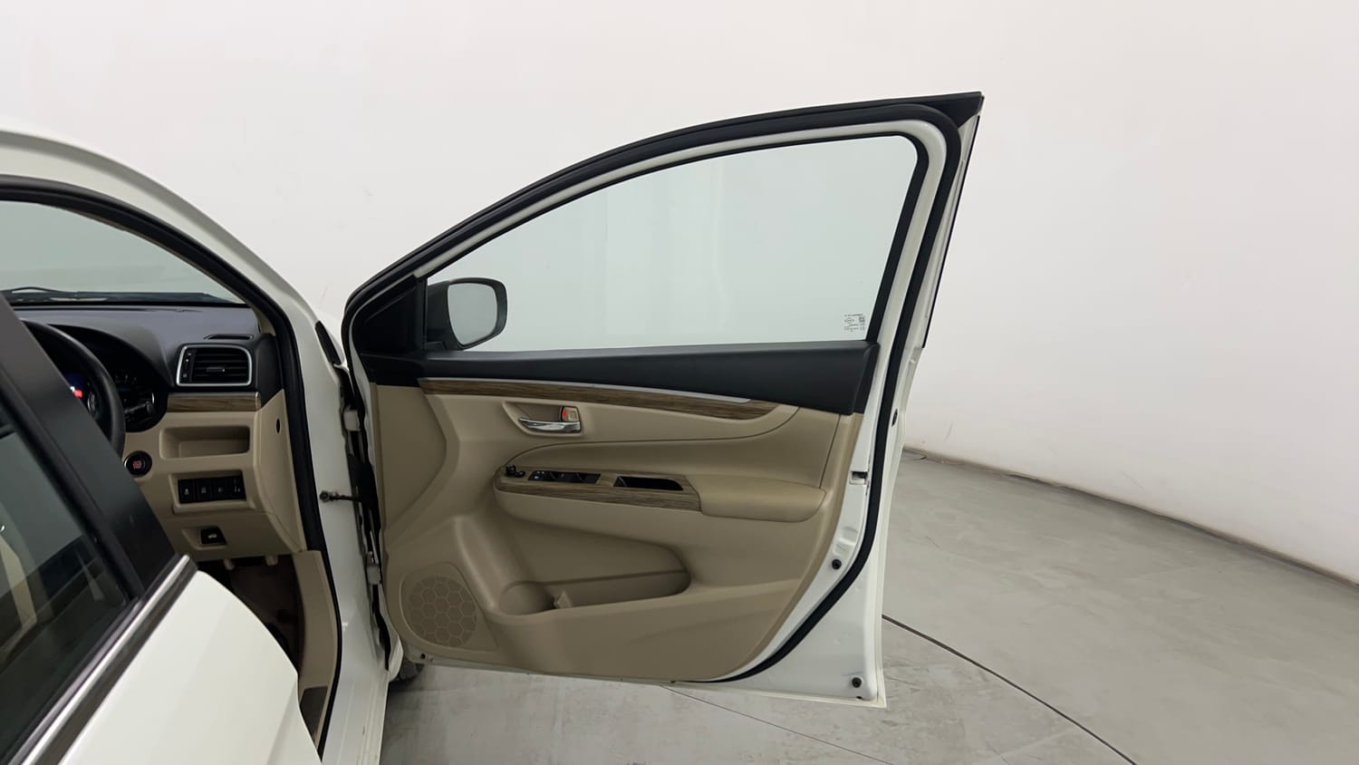 Used 2025 Maruti Suzuki Ciaz Alpha 1.5 AT Petrol Automatic interior RIGHT FRONT DOOR OPEN VIEW