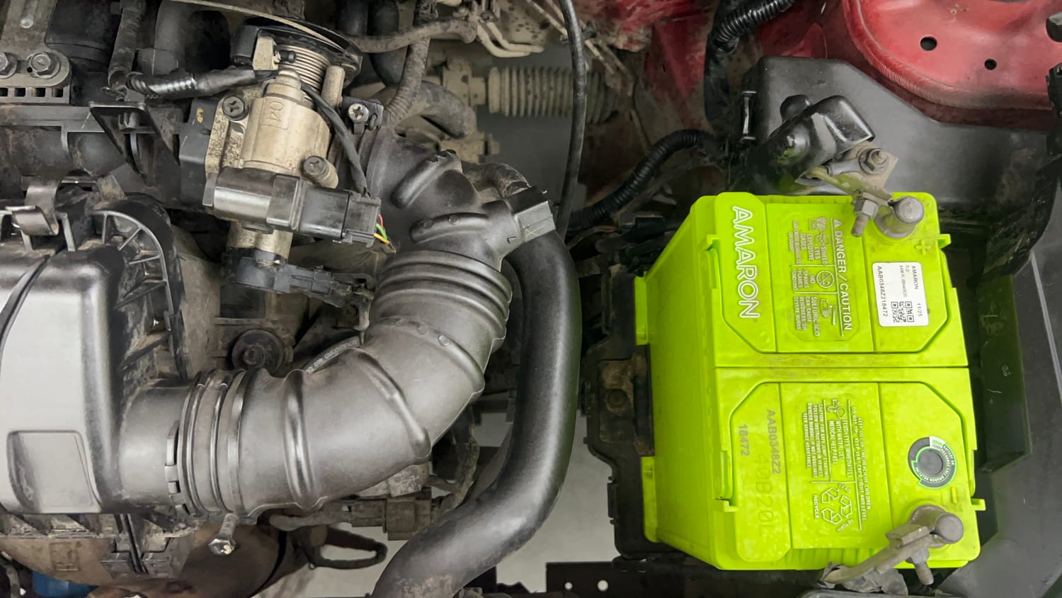 Used 2016 Hyundai Eon Era + AirBag Petrol Manual engine ENGINE LEFT SIDE VIEW