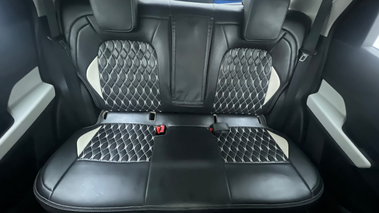 Used 2022 Tata Punch Creative Dual Tone AMT Petrol Automatic interior REAR SEAT CONDITION VIEW
