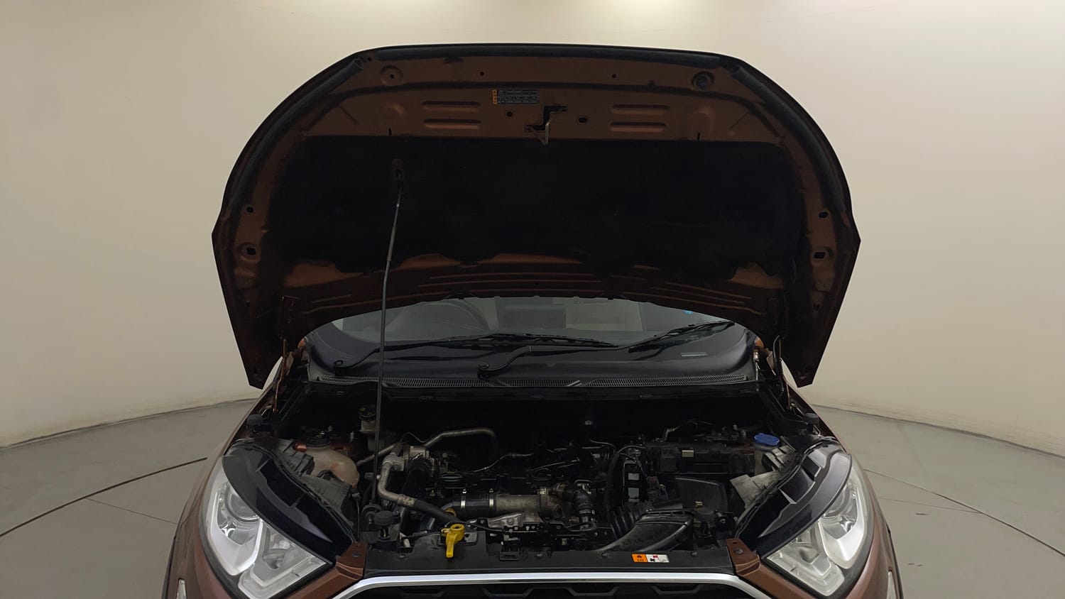 Used 2021 Ford EcoSport Titanium 1.5L TDCi Diesel Manual engine ENGINE & BONNET OPEN FRONT VIEW