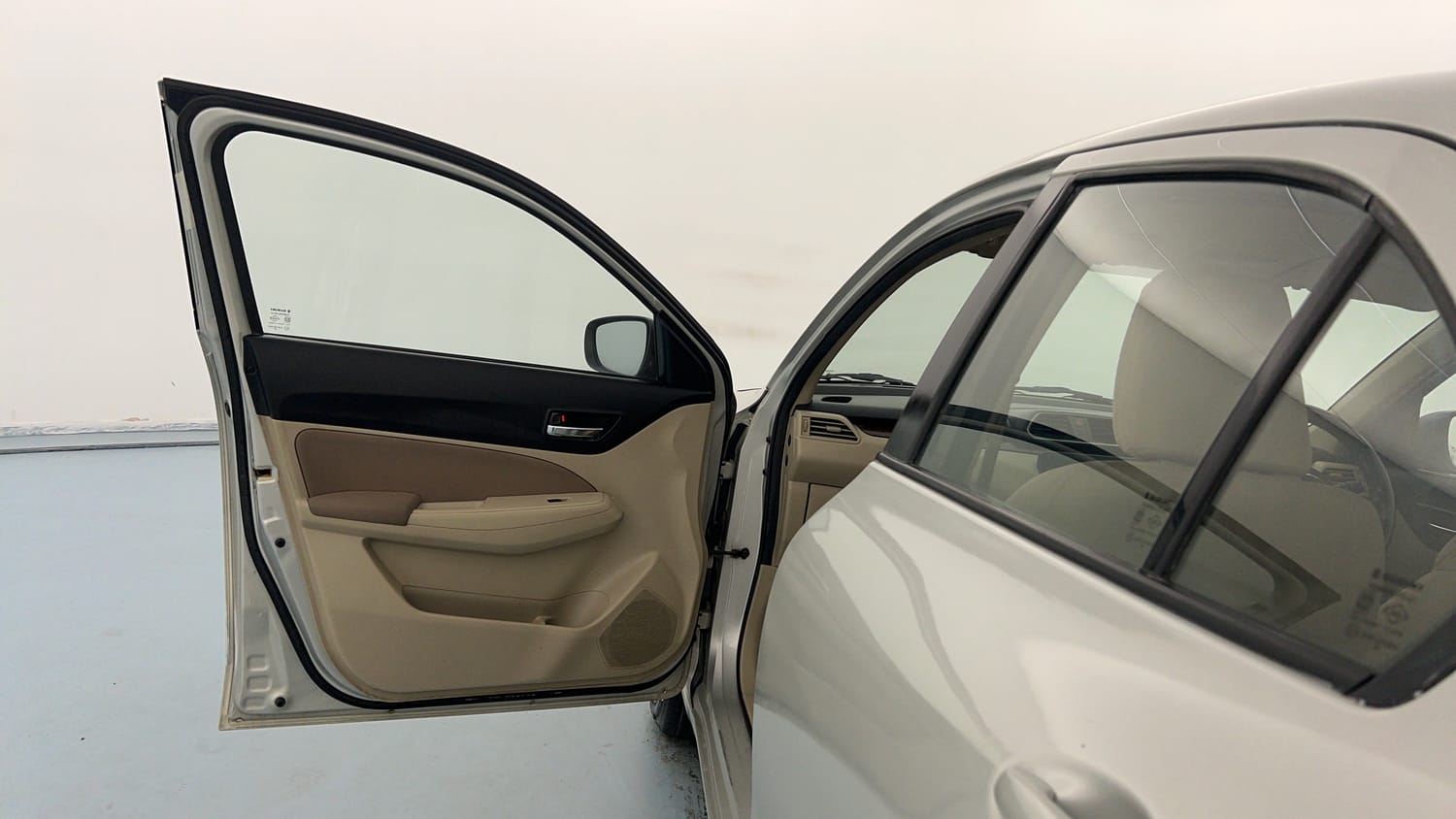 Used 2018 Maruti Suzuki Dzire VXi AMT Petrol Automatic interior LEFT FRONT DOOR OPEN VIEW