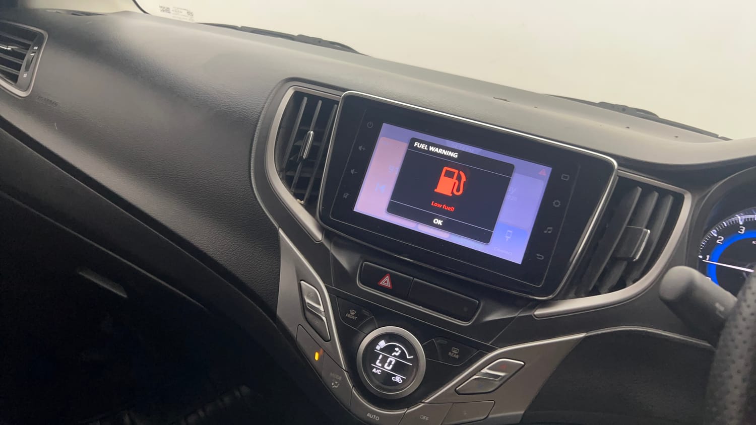 Used 2020 Toyota Glanza G CVT Petrol Automatic interior MUSIC SYSTEM & AC CONTROL VIEW