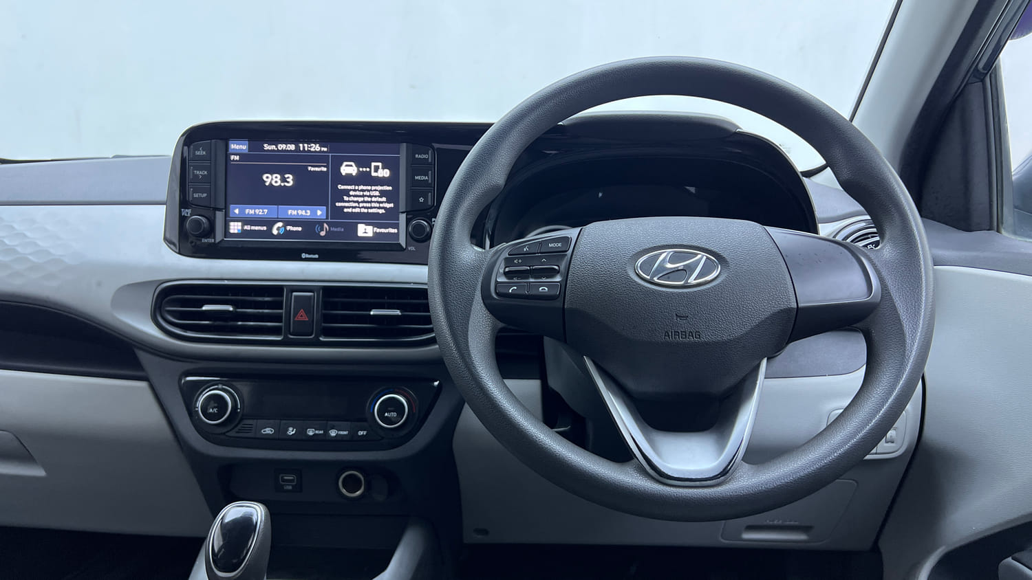 Used 2020 Hyundai Grand i10 Nios Sportz AMT 1.2 Kappa VTVT Petrol Automatic interior STEERING VIEW
