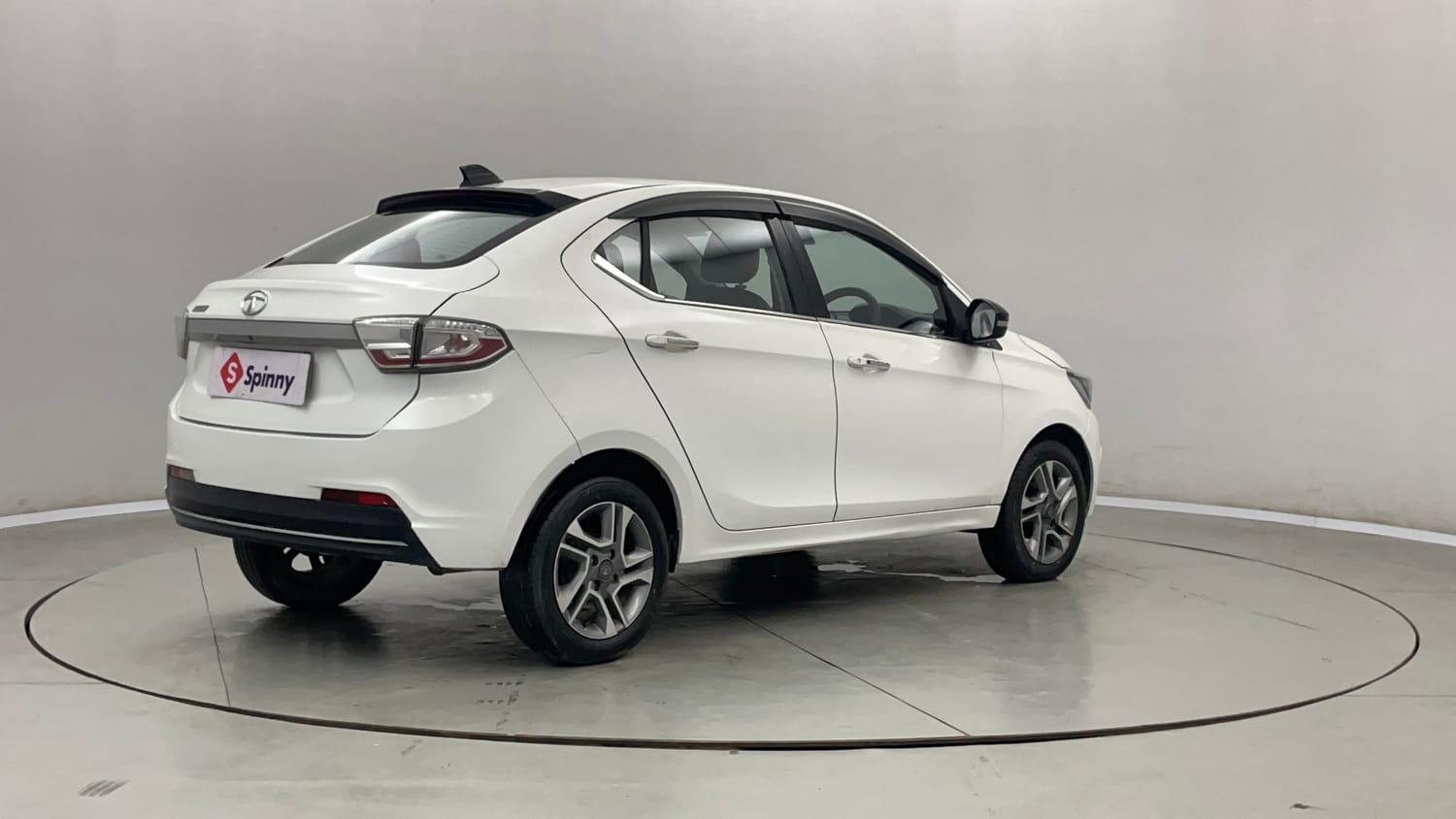 Used 2022 Tata Tigor XZA Plus Petrol Automatic exterior RIGHT REAR CORNER VIEW