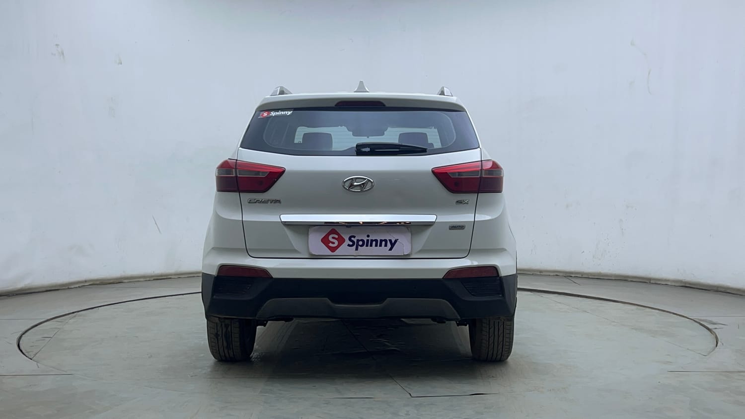 Used 2018 Hyundai Creta SX Plus 1.6 AT Petrol Petrol Automatic exterior BACK VIEW