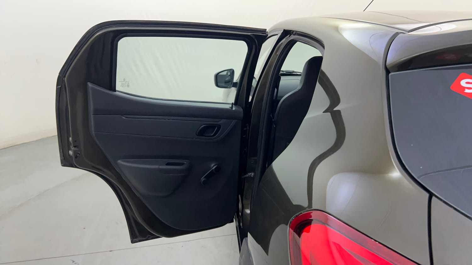 Used 2016 Renault Kwid RXL Petrol Manual interior LEFT REAR DOOR OPEN VIEW