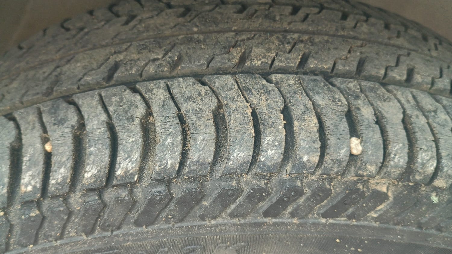 Used 2019 Maruti Suzuki Alto K10 VXi Petrol Manual tyres RIGHT FRONT TYRE TREAD VIEW