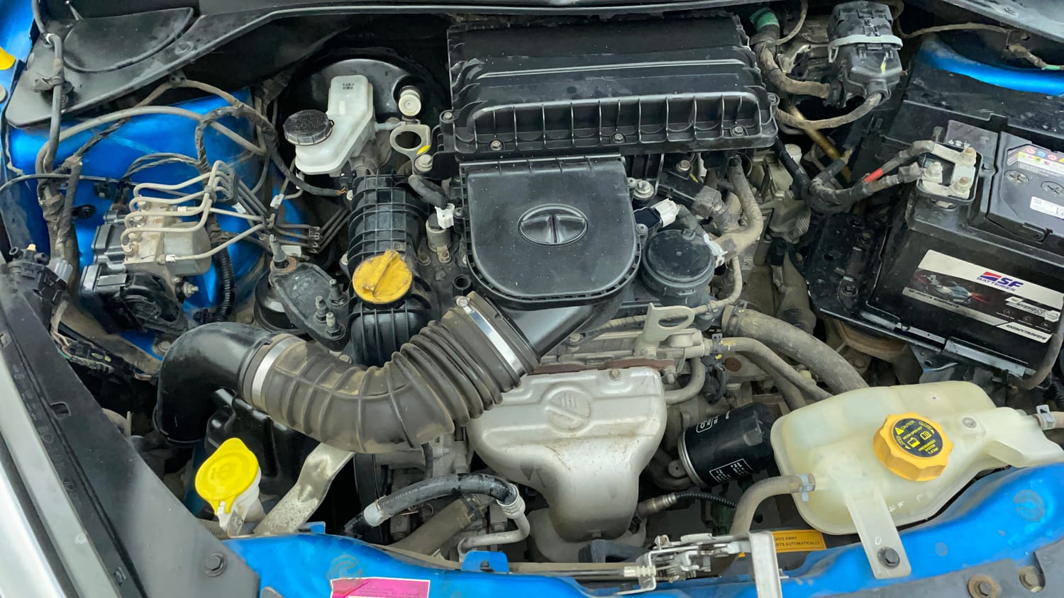 Used 2019 Tata Tiago Revotron XZA Plus Petrol Automatic engine ENGINE RIGHT SIDE VIEW