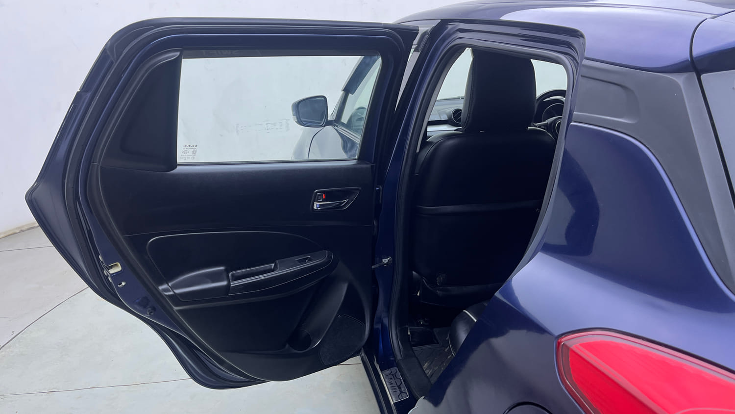 Used 2018 Maruti Suzuki Swift VXi AMT Petrol Automatic interior LEFT REAR DOOR OPEN VIEW