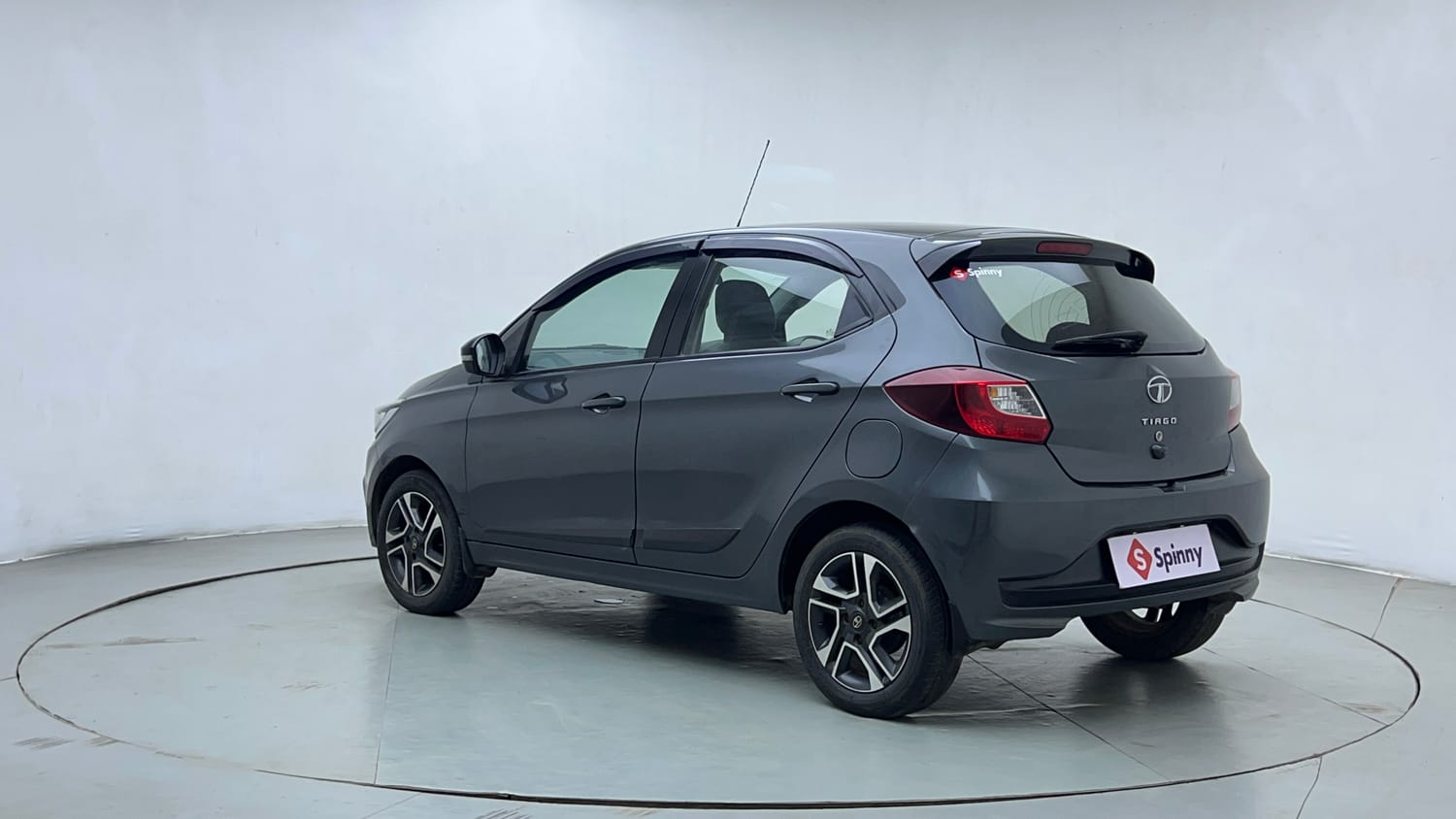 Used 2021 Tata Tiago XZ Plus Petrol Manual exterior LEFT REAR CORNER VIEW