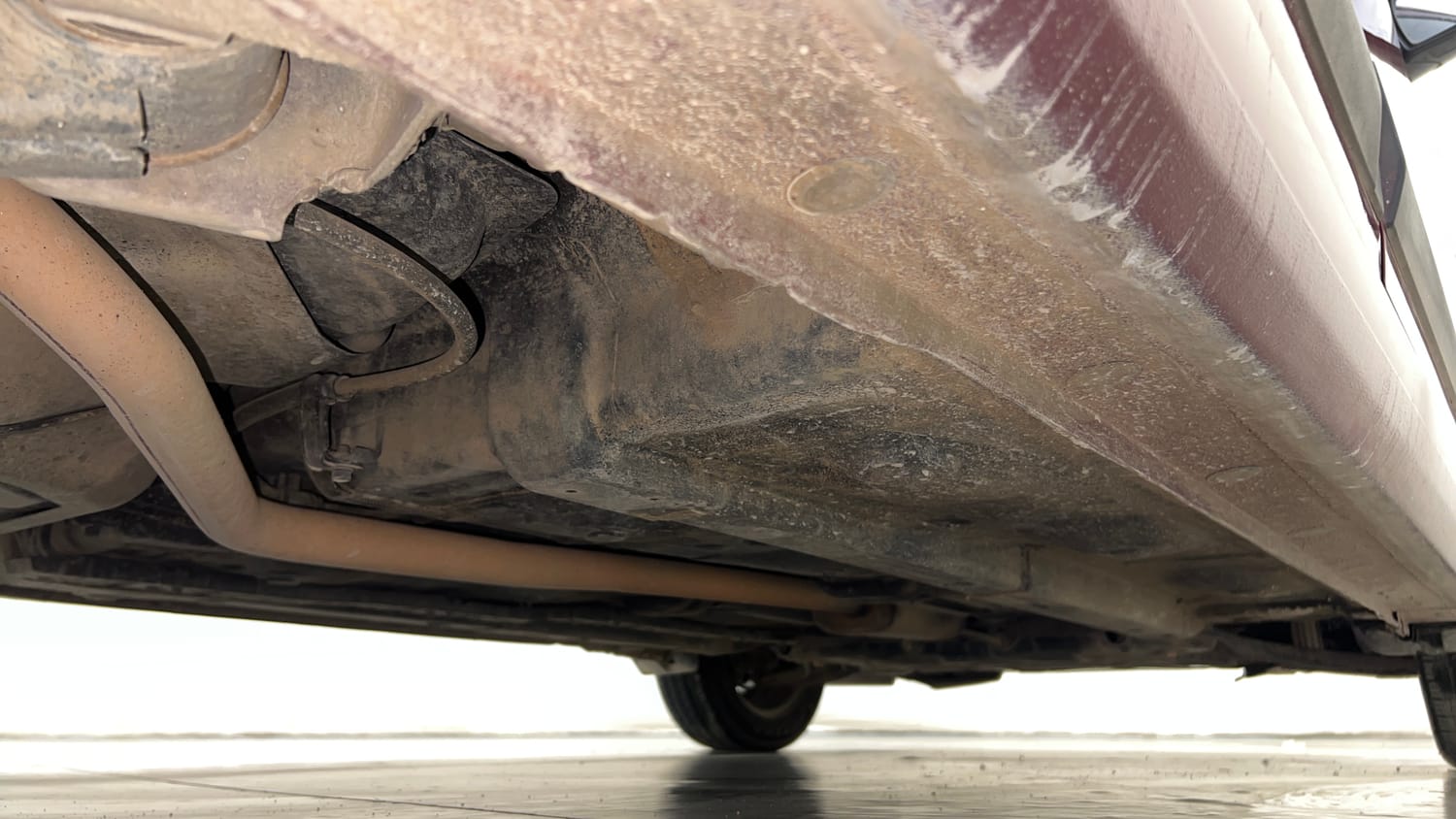 Used 2015 Hyundai Grand i10 Sportz 1.2 Kappa VTVT Petrol Manual extra REAR RIGHT UNDERBODY VIEW