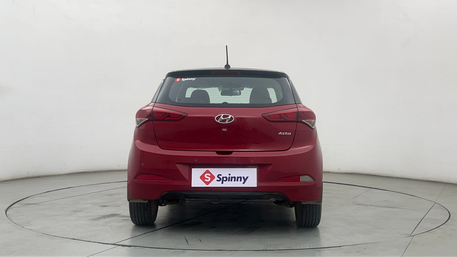 Used 2017 Hyundai Elite i20 Asta 1.2 Dual Tone Petrol Manual exterior BACK VIEW