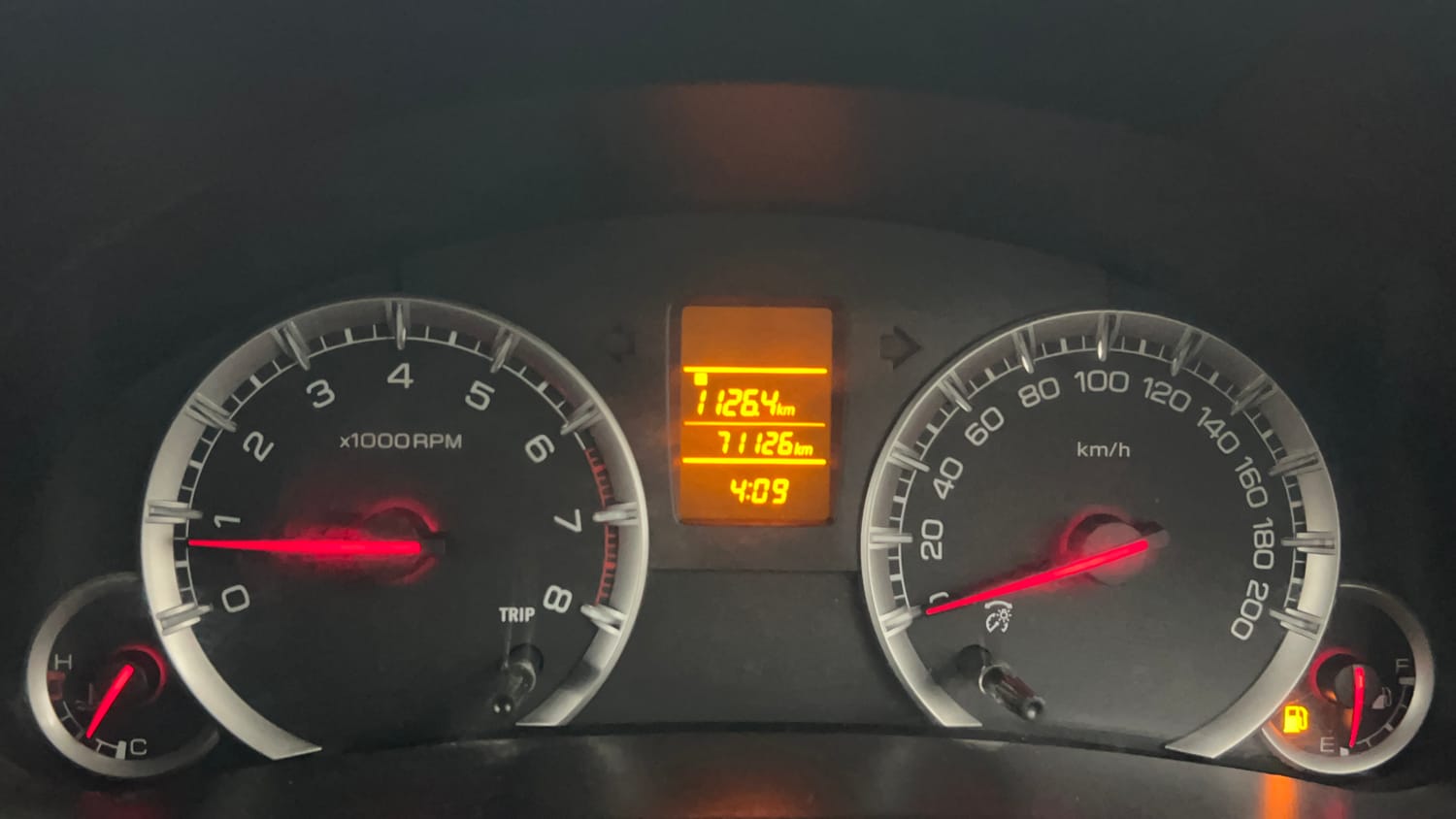 Used 2017 Maruti Suzuki Swift VXi Petrol Manual interior CLUSTERMETER VIEW