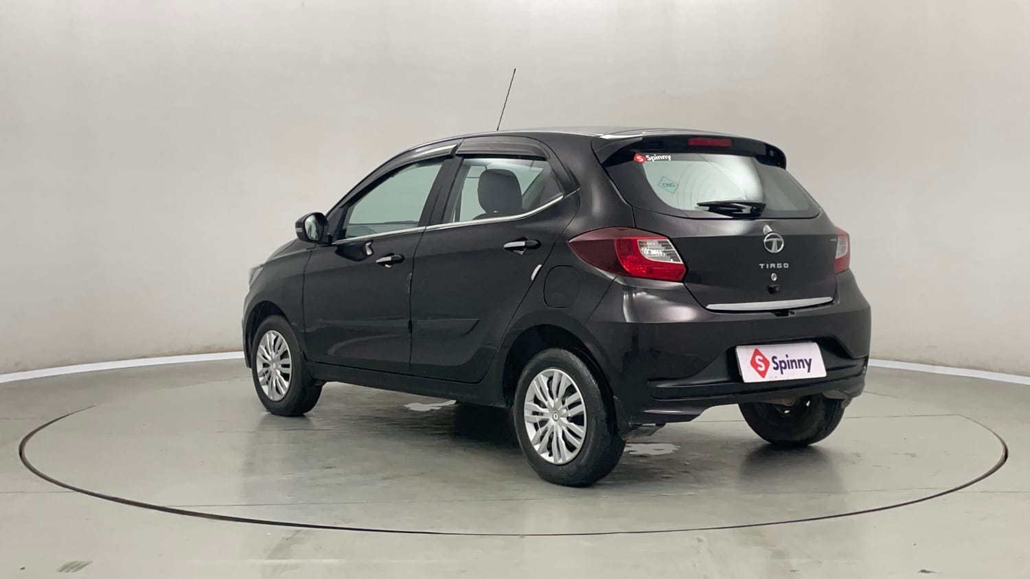 Used 2023 Tata Tiago XZ Plus CNG Cng Manual exterior LEFT REAR CORNER VIEW