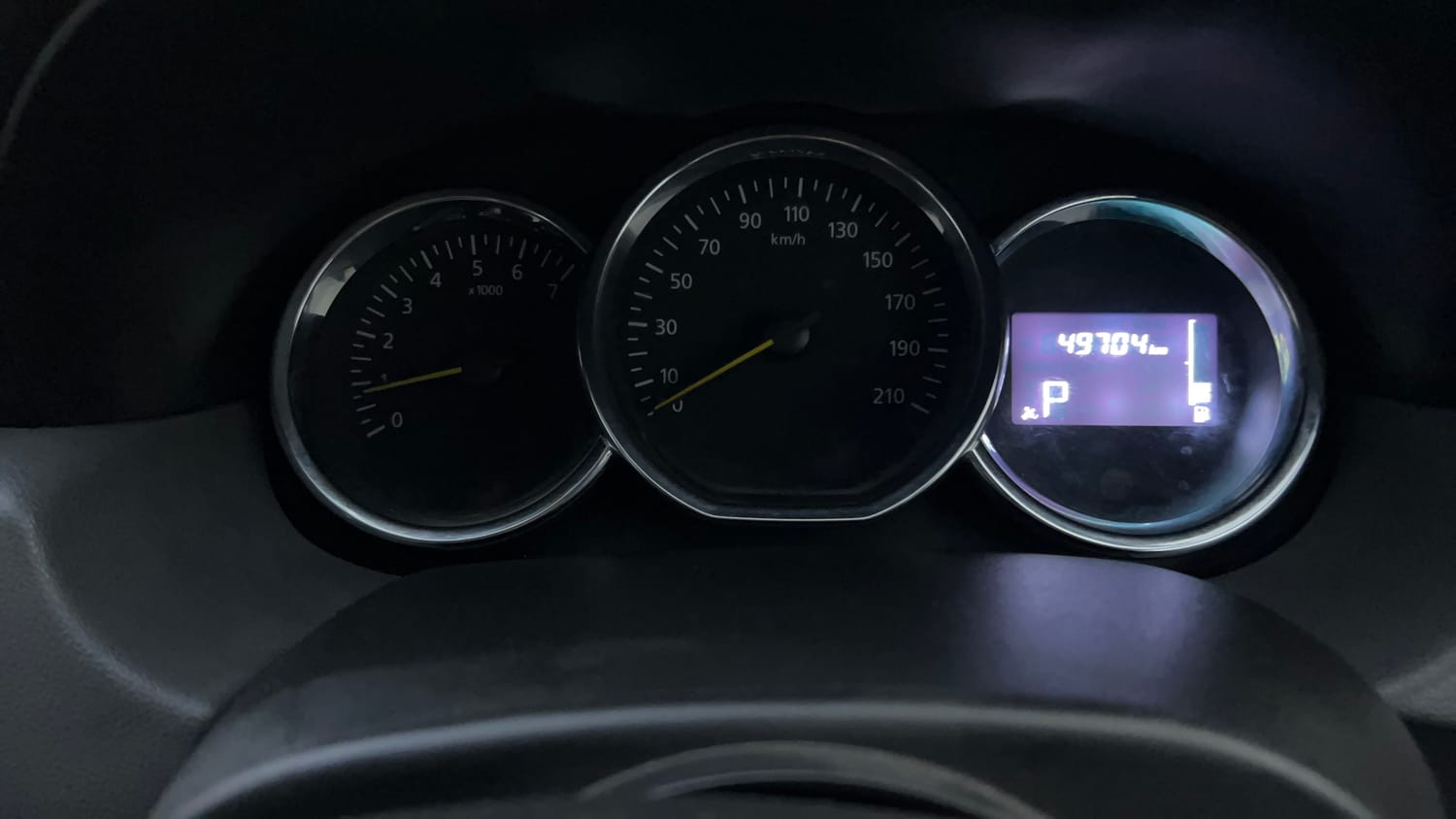 Used 2018 Renault Duster RXS CVT Petrol Automatic interior CLUSTERMETER VIEW