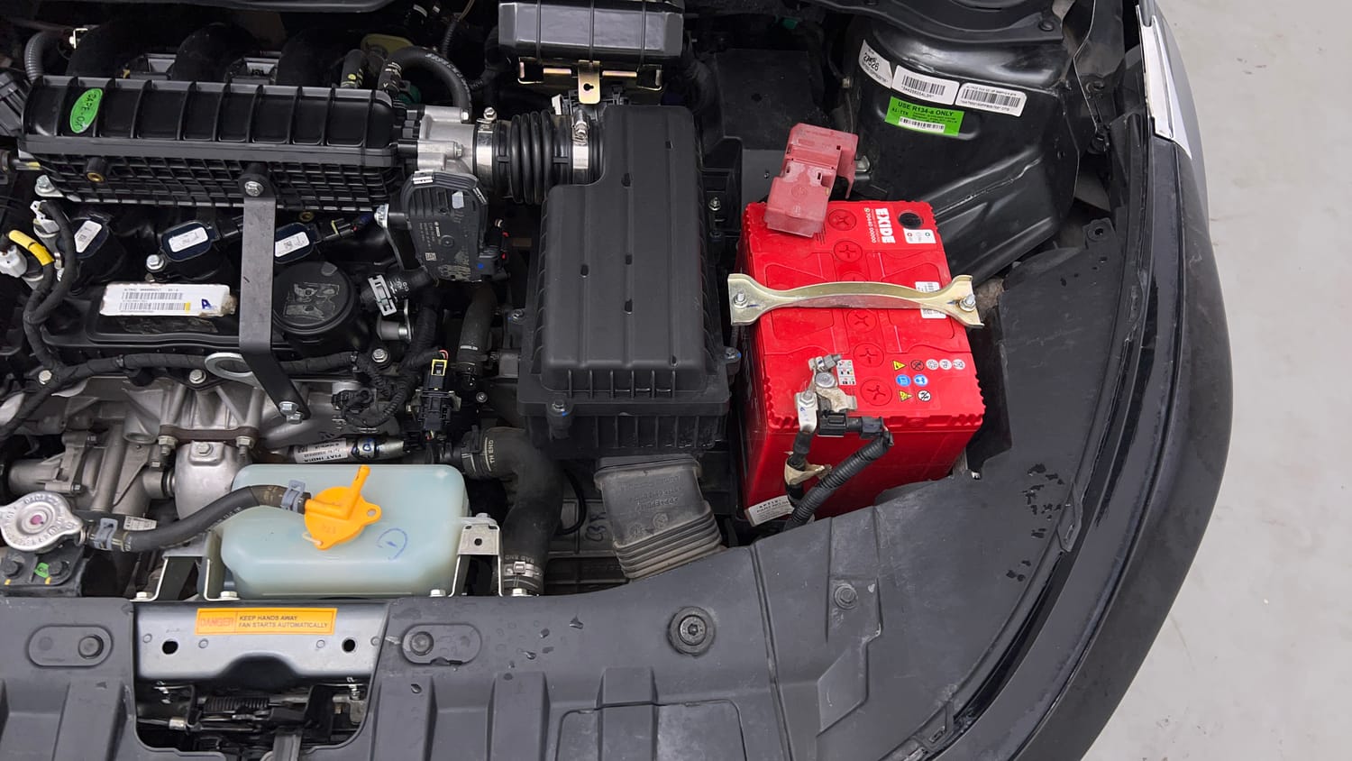 Used 2023 Tata Altroz XZA Petrol Petrol Automatic engine ENGINE LEFT SIDE VIEW