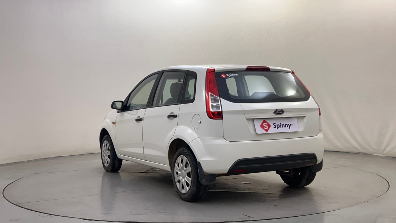 Used 2013 Ford Figo Duratorq Diesel EXI 1.4 Diesel Manual exterior LEFT REAR CORNER VIEW